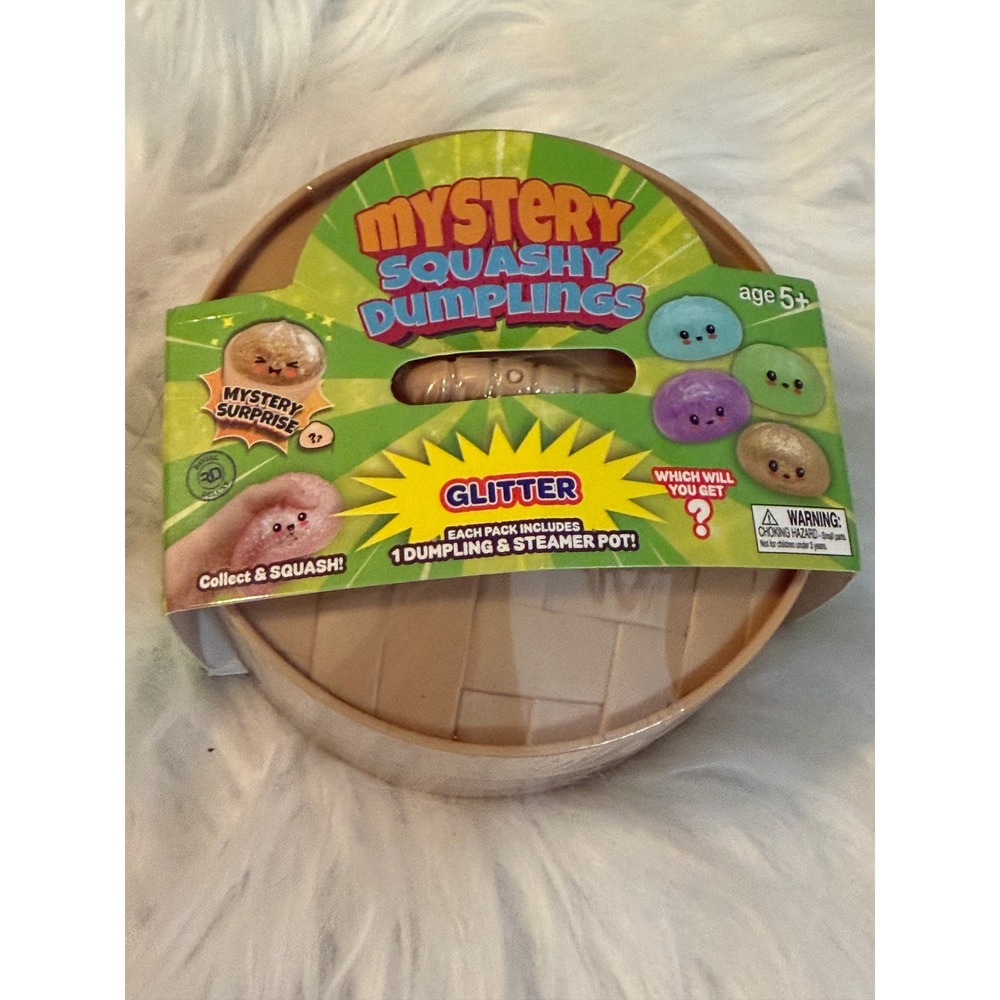 Royal Deluxe Mystery Squashy Dumplings Glitter Toy Steamer Pot TY81065 NEW